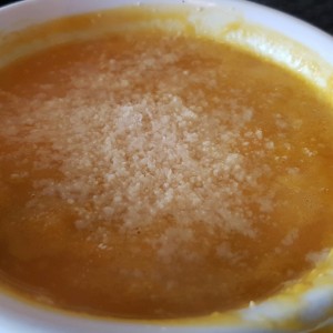 crema de zapallo excelente