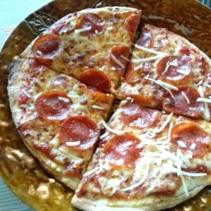 Pepperoni pizza