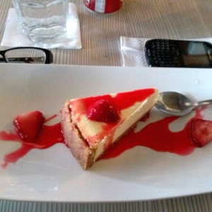 cheesecake de fresa