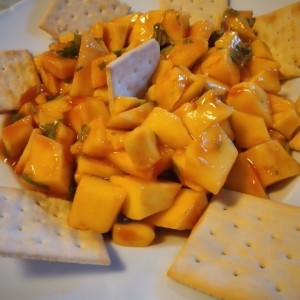 Ceviche de mango