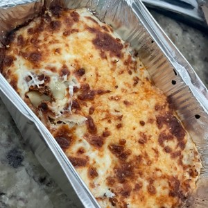 Lasagna de 1 cm de espesor