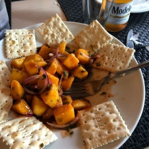 ceviche de mango 