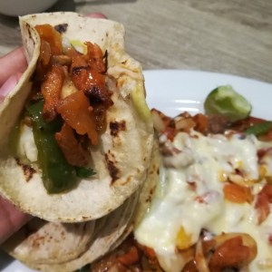 tacos de tortillas de maiz