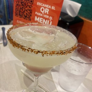 Margarita en las rocas