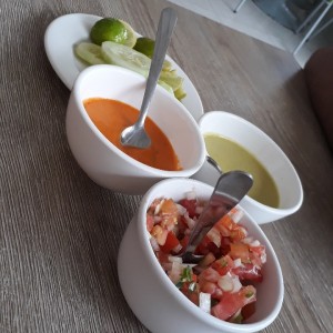 Salsas y pico de gallo