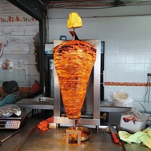 Trompo de carne al pastor