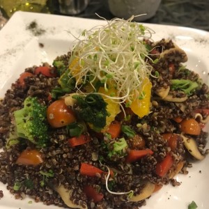 Quinoa con vegetales