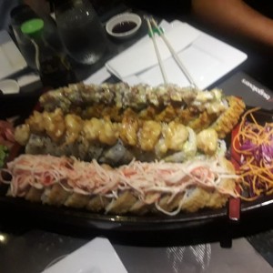 Rollos Especiales - Kung fu panda, Ebi roll y Volcano