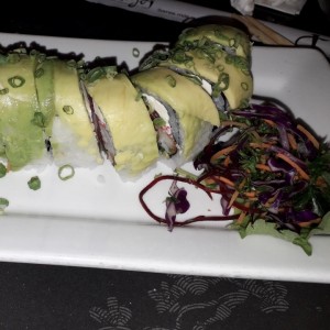 dragon roll (salsa picantita aparte)