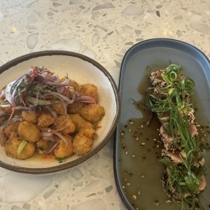 Ceviche Frito de Pescado Blanco