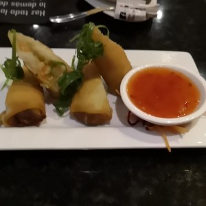 Entradas Calientes - Spring rolls