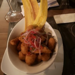 Ceviche Frito de Corvina