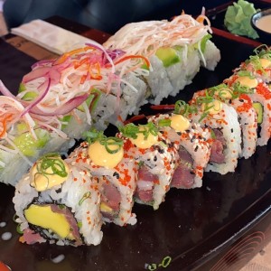 Ceviche Roll con Maguro Spicy