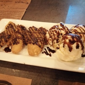 Postres - Banana Tempura