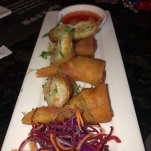 Entradas Calientes - Spring rolls