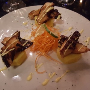 Pulpo con causa