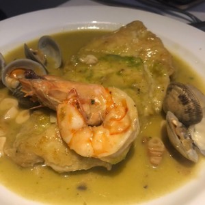 corvina a la vasca