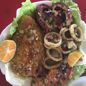 Parrillada de mariscos 