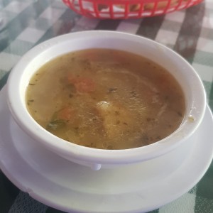 sopa de entrada 