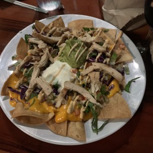 Nachos de pollo