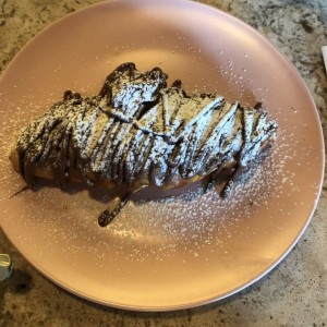 Croissant con nutella