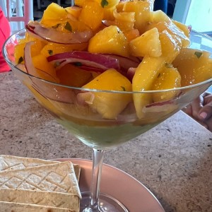 Ceviche de mango