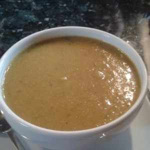 Crema de vegetales