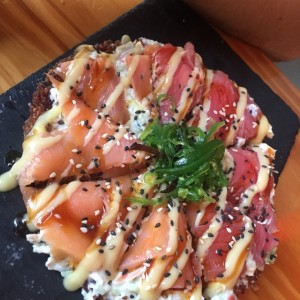 sushi pizza