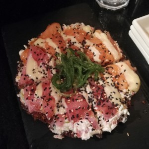 sushi pizza