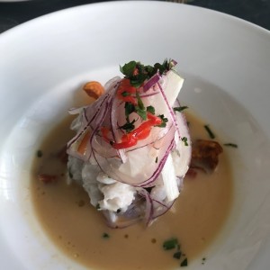 ceviche de corvina