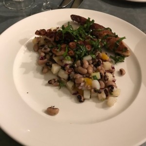 pulpo al carbon