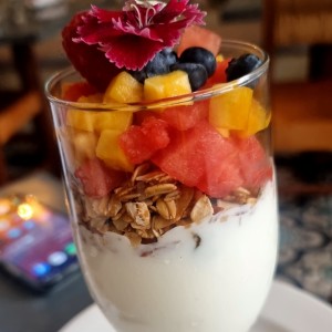 Parfait de frutas