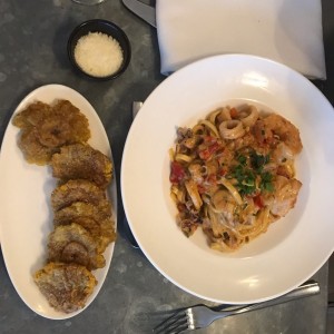 linguine de mariscos