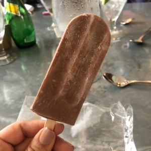 Paleta de chocolate