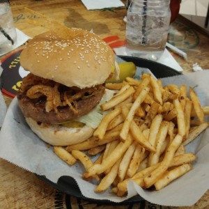 Hamburguesa BBQ Picante