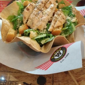 Caesar con pollo...