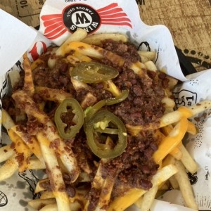 Tex Mex Chilli Cheese Fries