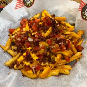 Cheese and bacon loaded Fries