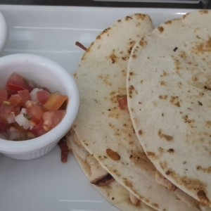 Quesadillas de Pollo y Hongos