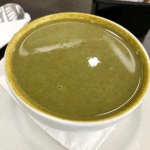 Crema de espinaca