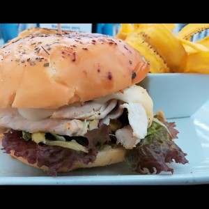 hamburguesa de pollo