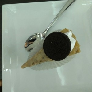 Cheesecake de oreo