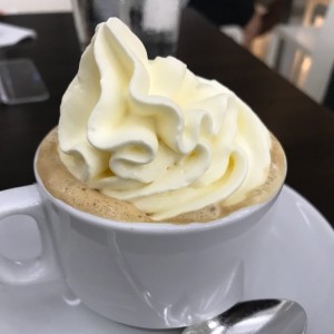 capucchino con crema 