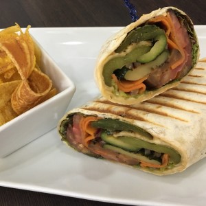 Wrap de vegetales