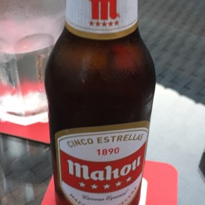 Cerveza Mahou 