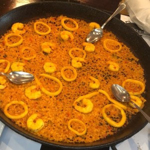 paella de mariscos