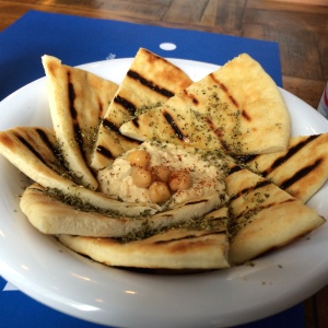 Pita con hummus