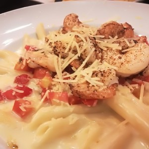 Pastas - Parmesan shrimp pasta