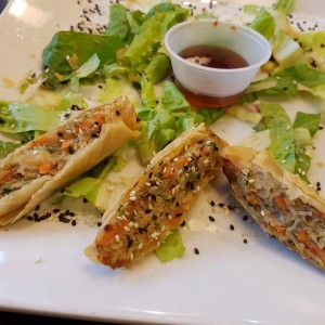 Entradas - Thai spring rolls