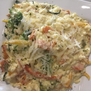 risotto de vegetales